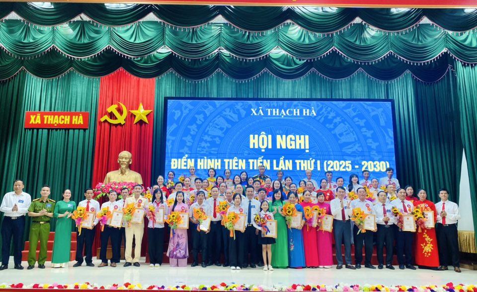 Thành công Hội nghị điển hình tiên tiến xã Thạch Hà giai đoạn 2020-2025