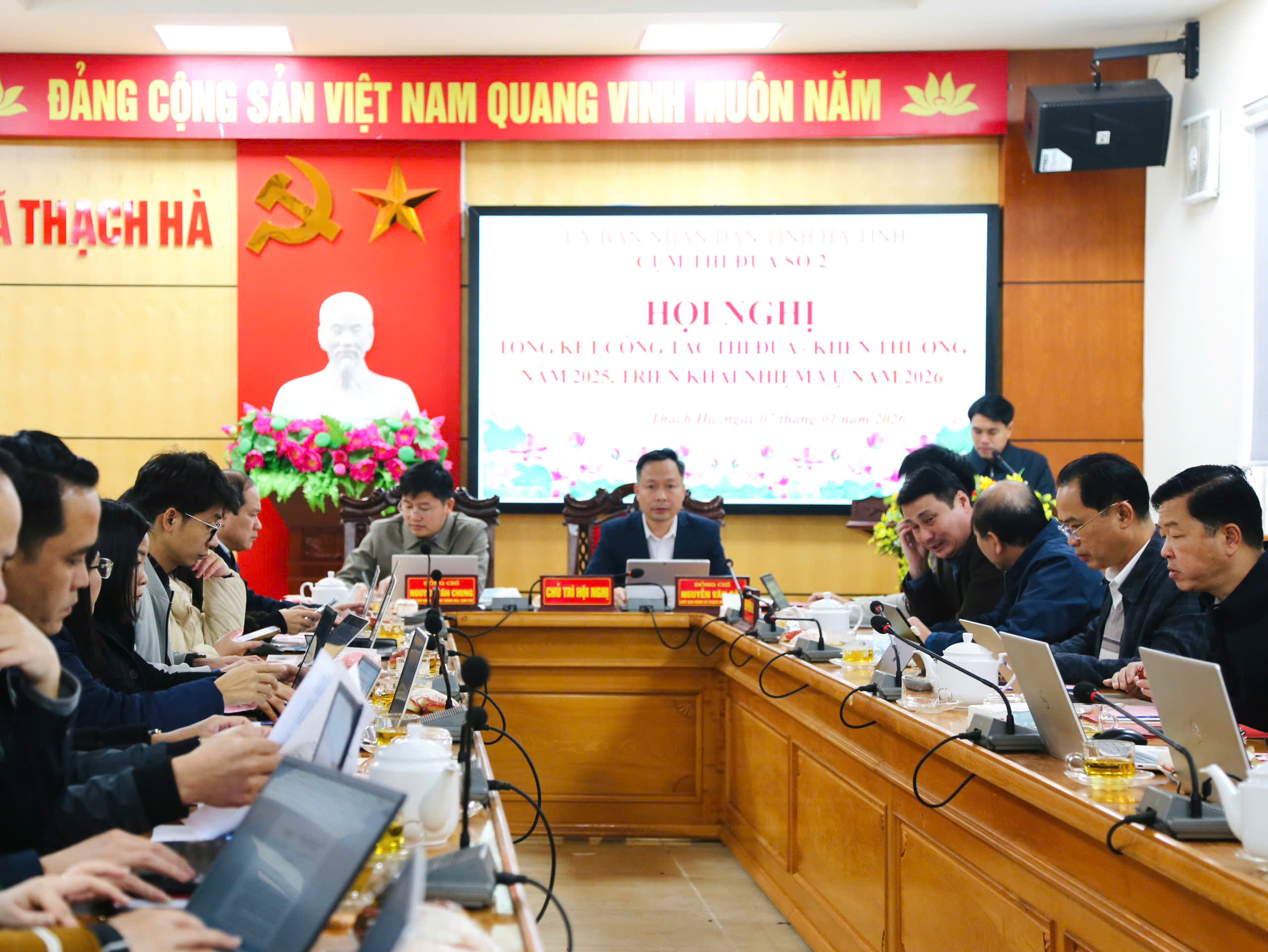 Tổng kết công tác thi đua, khen thưởng năm 2025 và triển khai nhiệm vụ năm 2026 của Cụm thi đua số 2 