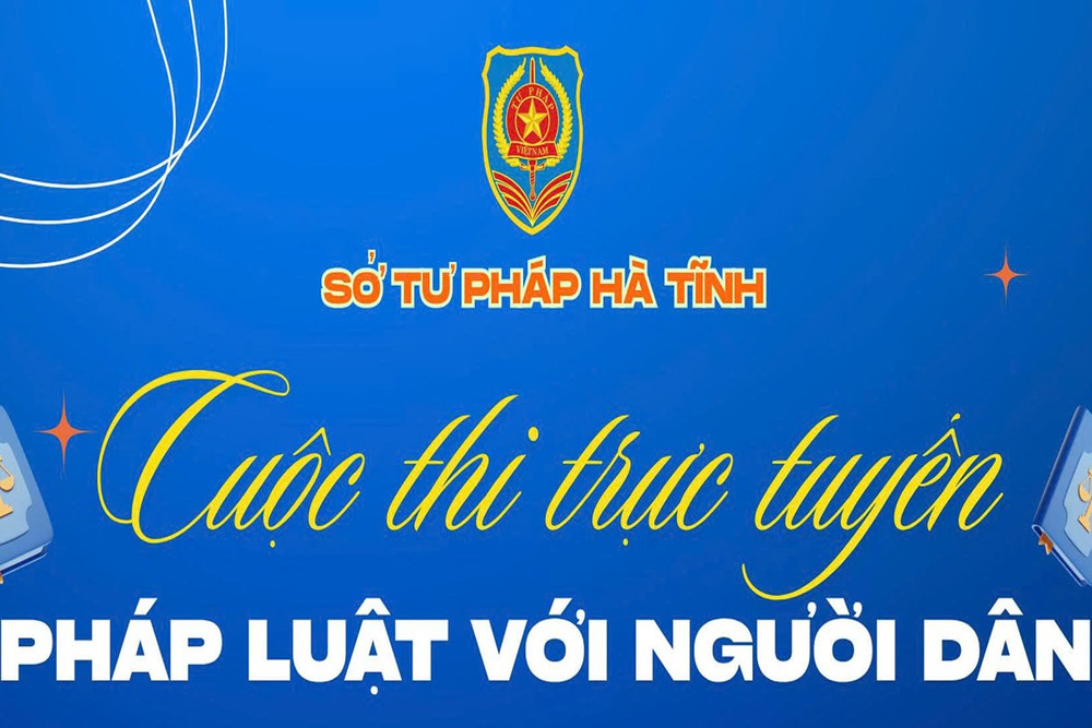 Thạch Hà hưởng ứng Cuộc thi trực tuyến “pháp luật với người dân” năm 2025