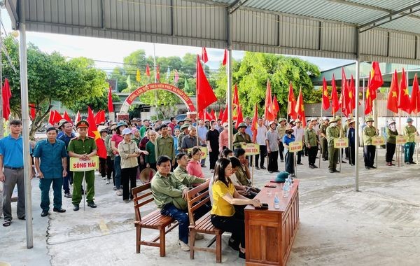 Thạch Sơn phát động ra quân 45 ngày cao điểm xây dựng nông thôn mới nâng cao