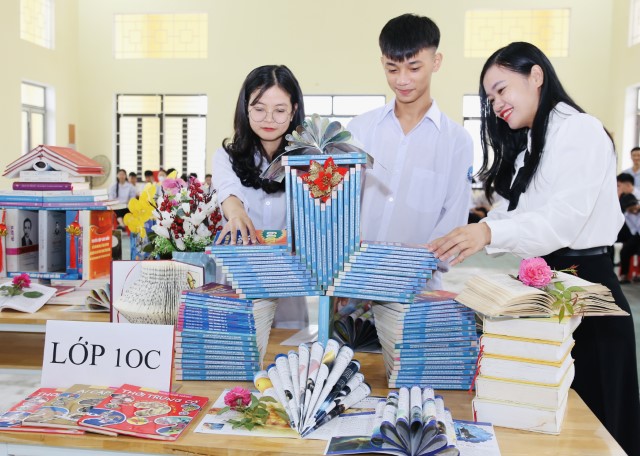 Sôi nổi hoạt động ngoại khoá “Phát triển văn hoá đọc” tại Trung tâm Giáo dục nghề nghiệp - Giáo dục thường xuyên