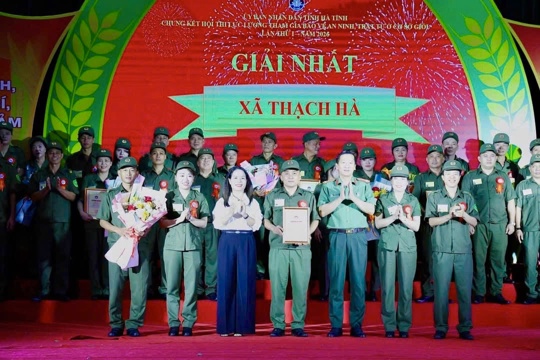Xã Thạch Hà xuất sắc giành giải Nhất Hội thi “Lực lượng tham gia bảo vệ ANTT ở cơ sở giỏi” tỉnh Hà Tĩnh