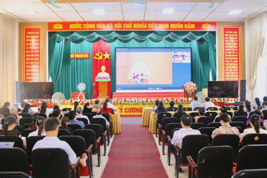 Hội nghị trực tuyến quán triệt Nghị quyết về công tác kiểm tra, giám sát và kỷ luật đảng