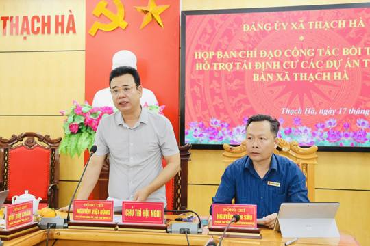 Quyết liệt tháo gỡ vướng mắc, Thạch Hà tăng tốc công tác bồi thường, giải phóng mặt bằng các dự án trọng điểm 
