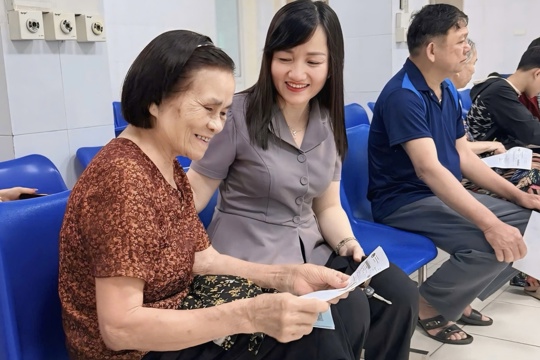 Thạch Hà tổ chức khám sức khỏe định kỳ cho cán bộ nghỉ hưu thuộc diện Ban Thường vụ Tỉnh ủy quản lý