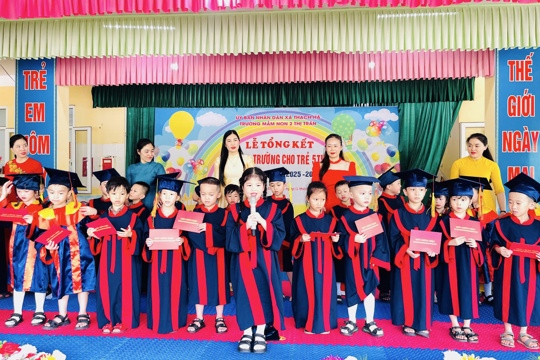 Trường Mầm non 2 thị trấn Thạch Hà tổng kết năm học 2025 – 2026 