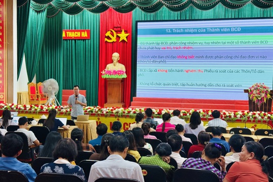 Thạch Hà triển khai kế hoạch rà soát hộ nghèo, hộ cận nghèo, hộ thoát nghèo năm 2026 