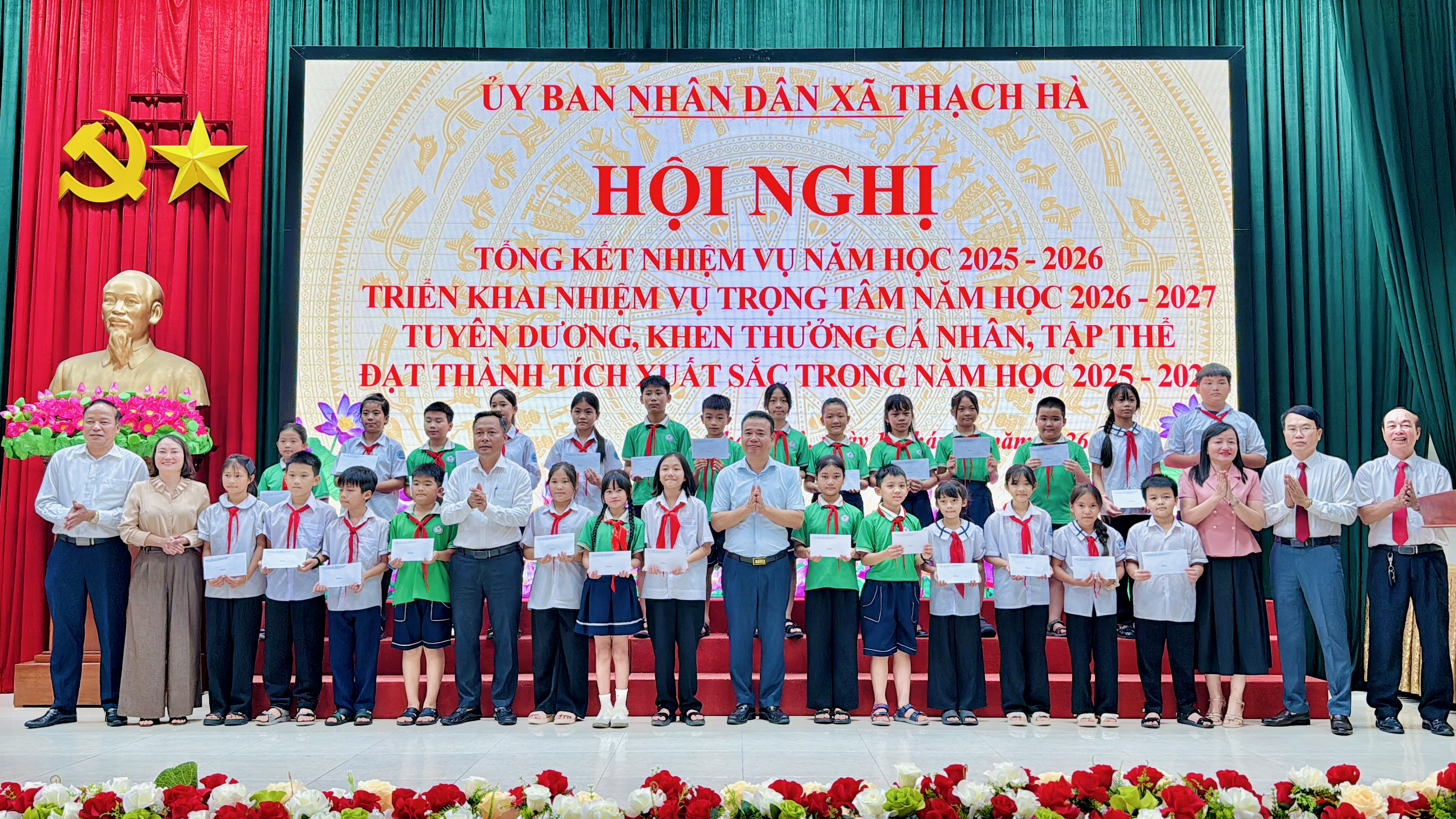 [Video] Thạch Hà tổng kết nhiệm vụ năm học 2025 - 2026, triển khai nhiệm vụ năm học 2026 - 2027