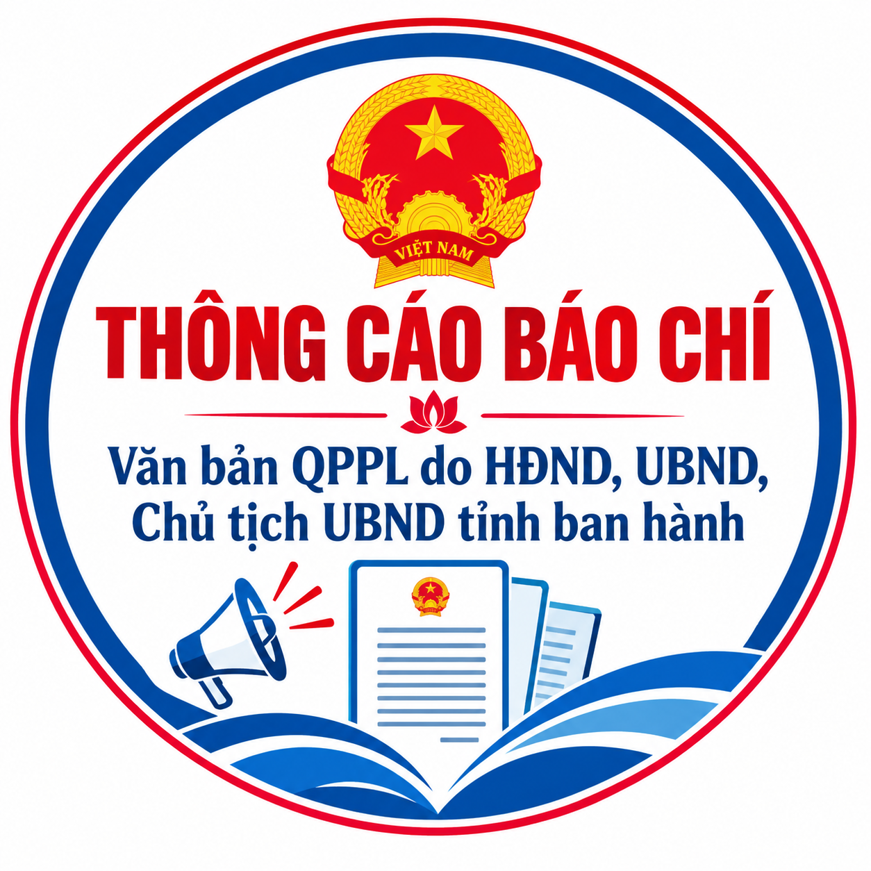 THÔNG CÁO BÁO CHÍ Văn bản QPPL do HĐND, UBND, Chủ tịch UBND tỉnh ban hành