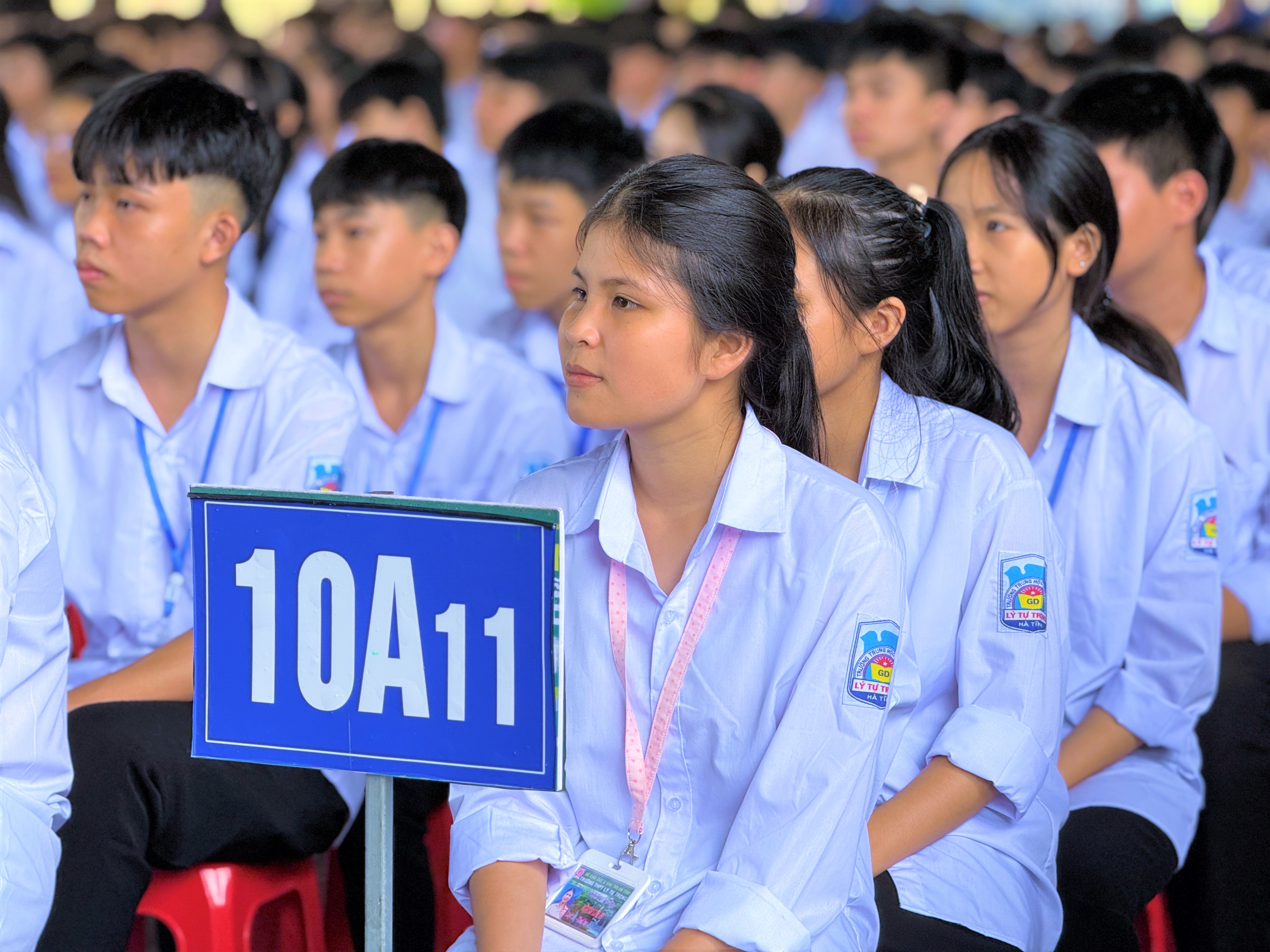 Trường THPT Lý Tự Trọng lan tỏa thông điệp nói không với thuốc lá trong học đường