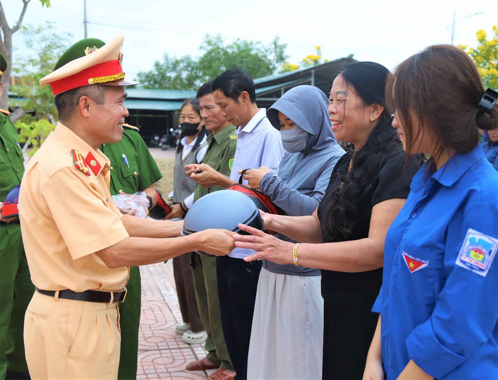 Thạch Hà nâng cao kỹ năng tham gia giao thông an toàn cho người điều khiển xe mô tô, xe gắn máy