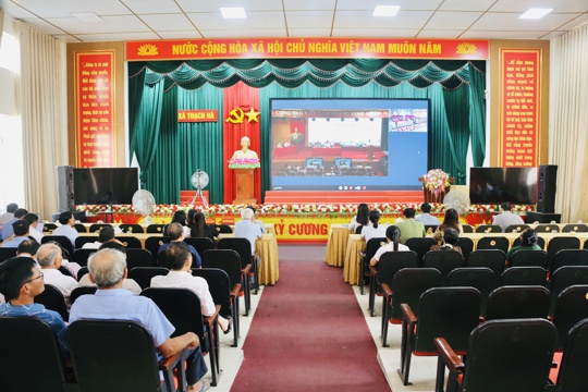 Hội nghị tiếp xúc cử tri trực tuyến sau kỳ họp thứ nhất, Quốc hội khóa XVI