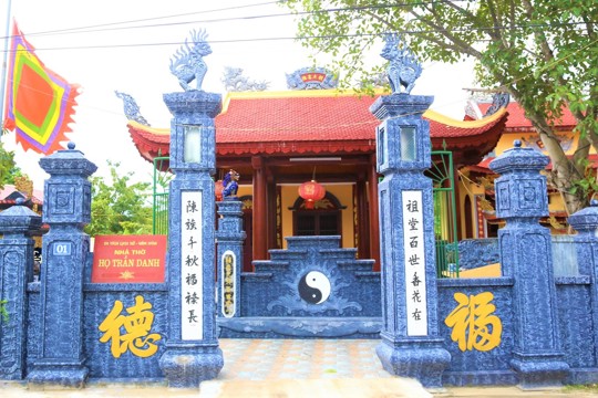 Nhà thờ họ Trần Danh – Nơi lưu giữ truyền thống khoa bảng của đất Ngọc Điền