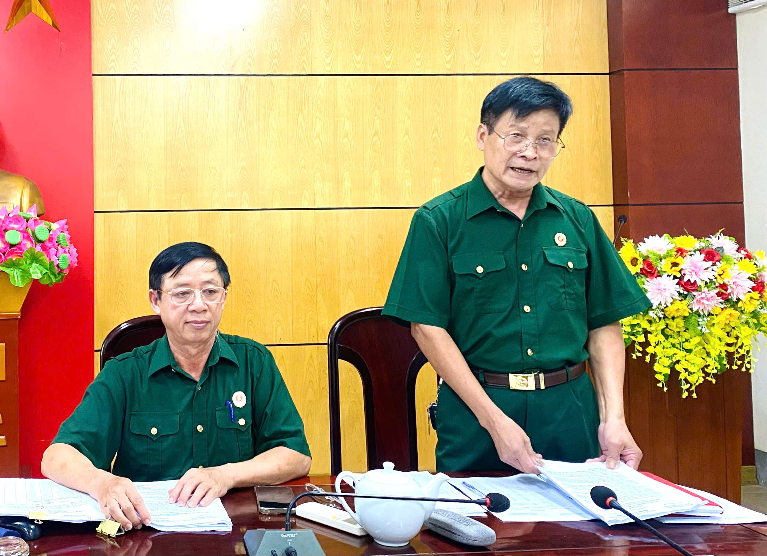 Hội nghị Ban chấp hành lần thứ 2 hội Cưụ chiến binh xã Thạch Hà